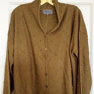 RONI BIS  Art to Wear  sweater cardigan Size S/M